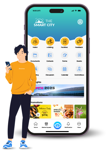 The Smart City App Interface